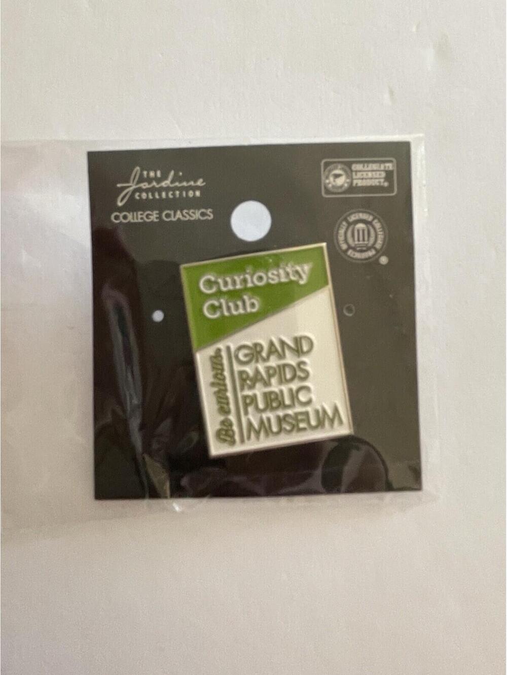 Curiosity Club Be Curious Grand Rapids Public Museum Pin